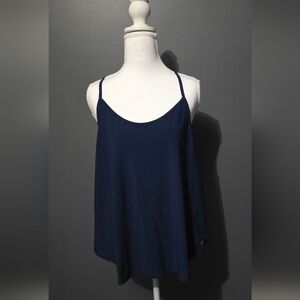 Under Armour Navy Blue Spaghetti Strap Tank Top